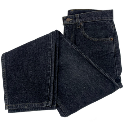 Levi's デニム 先染めブラック 505 サイズ28×34 USA・1998年製 リーバイス 【100059705006】