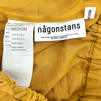 nagonstans バルーンスカート 470FS431-1170 サイズM マスタード 22SS ナゴンスタンス 【100059723007】