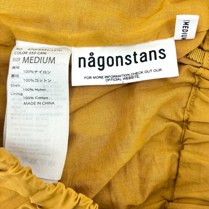nagonstans バルーンスカート 470FS431-1170 サイズM マスタード 22SS ナゴンスタンス 【100059723007】