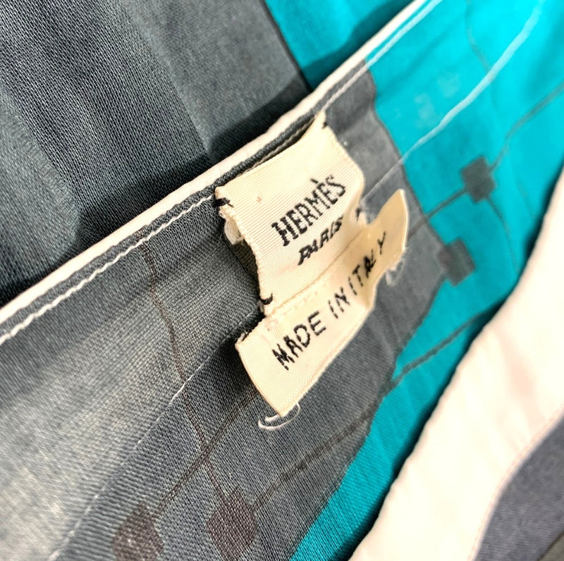 HERMES(エルメス) ビーチチュニック サイズ34　XS相当 マルチカラー 綿100％ イタリア製 レディース トップス 【100059752001】