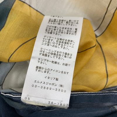HERMES(エルメス) ビーチチュニック サイズ34　XS相当 マルチカラー 綿100％ イタリア製 レディース トップス 【100059752001】