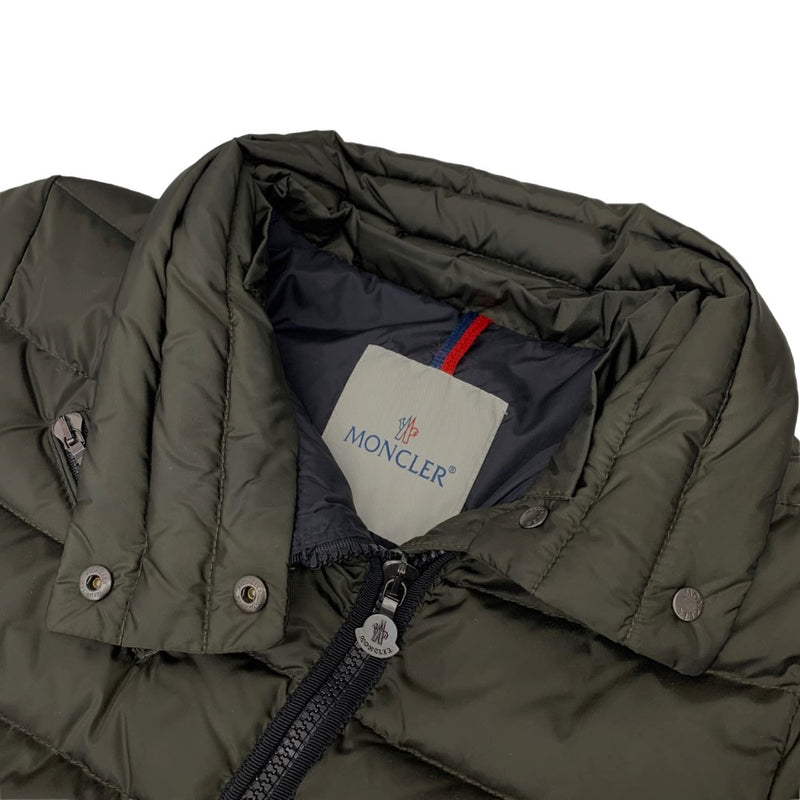 MONCLER(モンクレール)  ダウンジャケット  G32-003 ダークブラウン系 12Y レディースXS相当 ダウン90% レディース キッズ アウター 【100059793008】