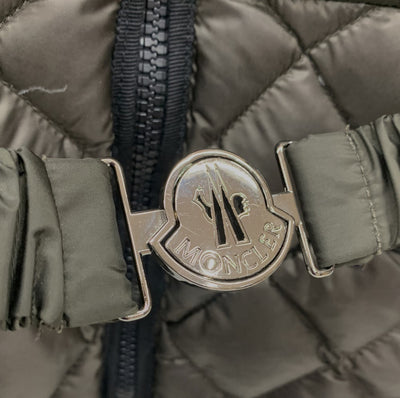 MONCLER(モンクレール)  ダウンジャケット  G32-003 ダークブラウン系 12Y レディースXS相当 ダウン90% レディース キッズ アウター 【100059793008】