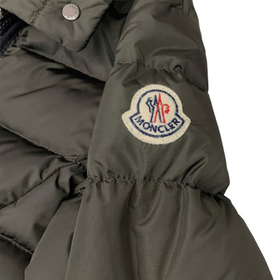 MONCLER(モンクレール)  ダウンジャケット  G32-003 ダークブラウン系 12Y レディースXS相当 ダウン90% レディース キッズ アウター 【100059793008】