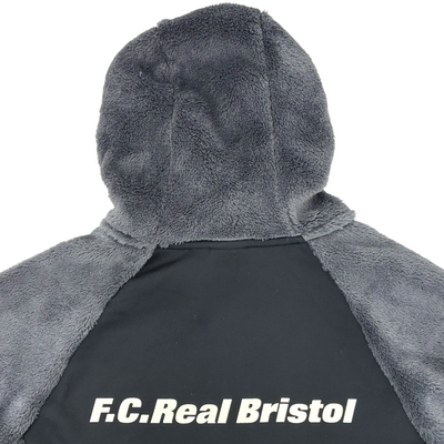 F.C.R.B. ポーラテックフリース ハイブリットブルゾン FCRB-212050 サイズM ブラック エフシーレアルブリストル 【100059848007】