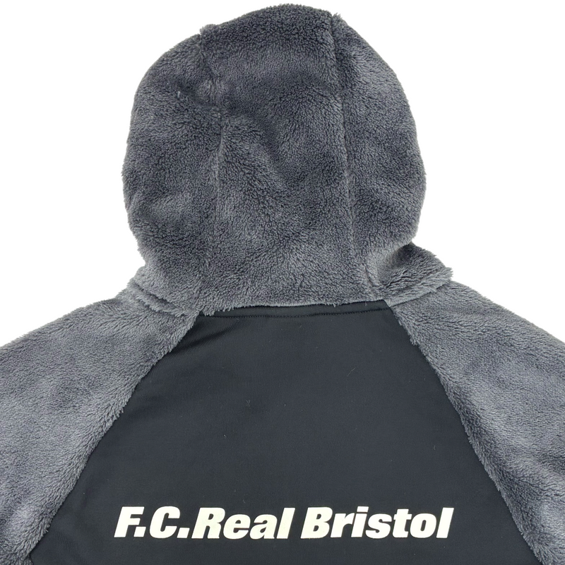 F.C.R.B. ポーラテックフリース ハイブリットブルゾン FCRB-212050 サイズM ブラック エフシーレアルブリストル 【100059848007】