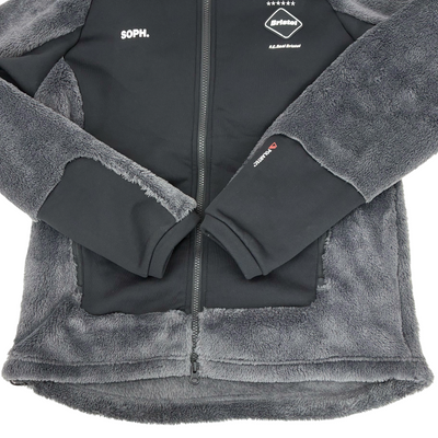 F.C.R.B. ポーラテックフリース ハイブリットブルゾン FCRB-212050 サイズM ブラック エフシーレアルブリストル 【100059848007】