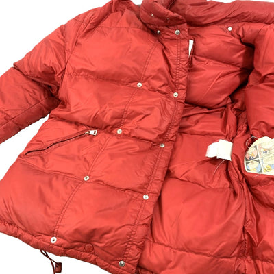 MONCLER(モンクレール) カラコラム ダウンジャケット レッド サイズ2 L相当 41324-50-68959 フード着脱可 メンズ アウター 【100059962005】