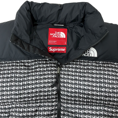 Supreme×THE NORTH FACE スタッズ ヌプシ ダウンジャケット ND42100I サイズL ブラック 21SS シュプリーム×ノースフェイス 【100059967007】