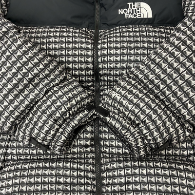 Supreme×THE NORTH FACE スタッズ ヌプシ ダウンジャケット ND42100I サイズL ブラック 21SS シュプリーム×ノースフェイス 【100059967007】