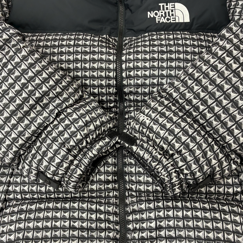 Supreme×THE NORTH FACE スタッズ ヌプシ ダウンジャケット ND42100I サイズL ブラック 21SS シュプリーム×ノースフェイス 【100059967007】