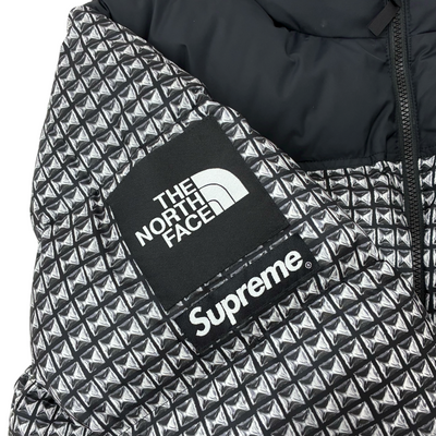 Supreme×THE NORTH FACE スタッズ ヌプシ ダウンジャケット ND42100I サイズL ブラック 21SS シュプリーム×ノースフェイス 【100059967007】