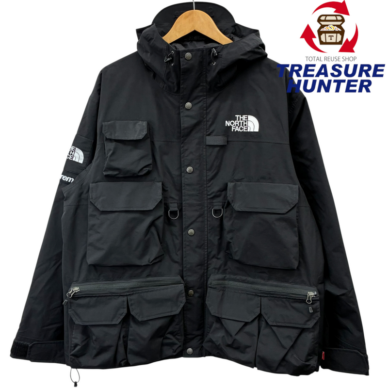 Supreme×THE NORTH FACE カーゴ ジャケット NP02001I サイズL ブラック 20SS シュプリーム×ノースフェイス 【100059983007】