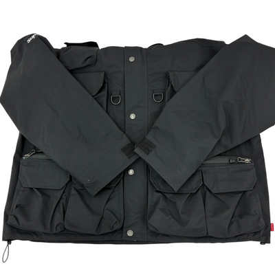 Supreme×THE NORTH FACE カーゴ ジャケット NP02001I サイズL ブラック 20SS シュプリーム×ノースフェイス 【100059983007】
