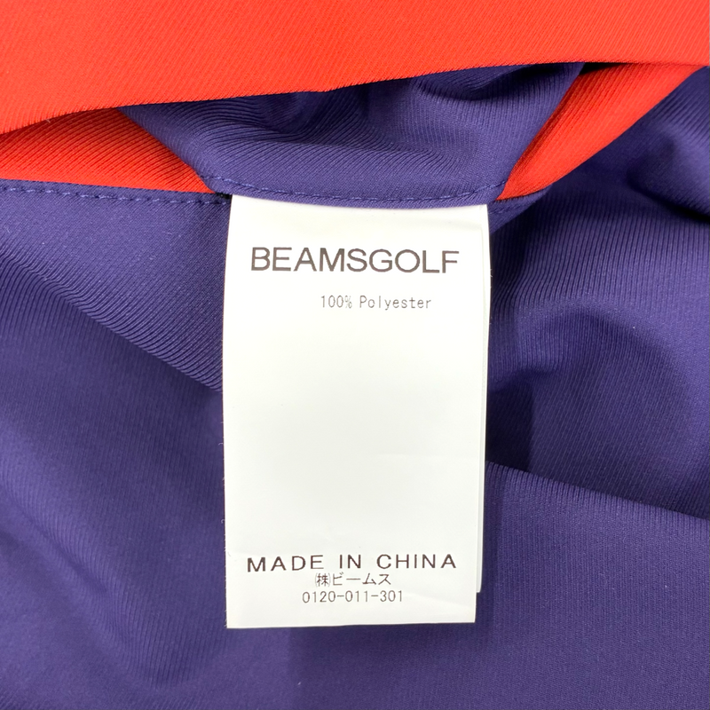 BEAMS GOLF 撥水ワンピース 83-26-0005-639-89-18 サイズM パープル ビームスゴルフ 【100060109008】