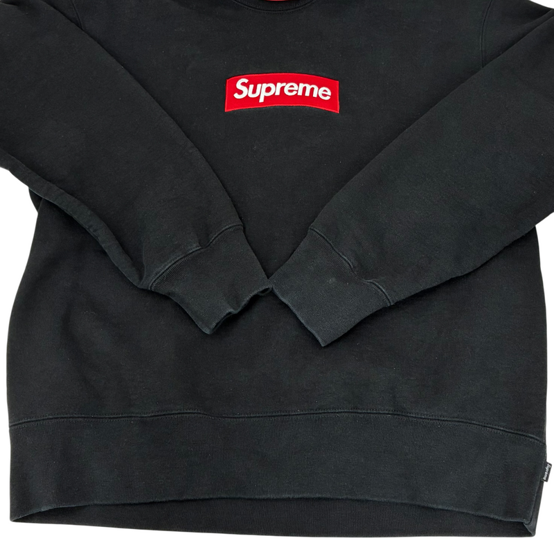 Supreme Box Logo Crewneck(ボックスロゴ クルーネック) サイズS ブラック 22AW シュプリーム 【100060956007】