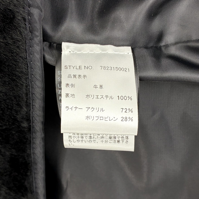 Schott 641RIDERS 牛革 シングルライダースジャケット 7823150021 サイズ42 ブラック ライナー付き アメリカ製 ショット 【100061097007】