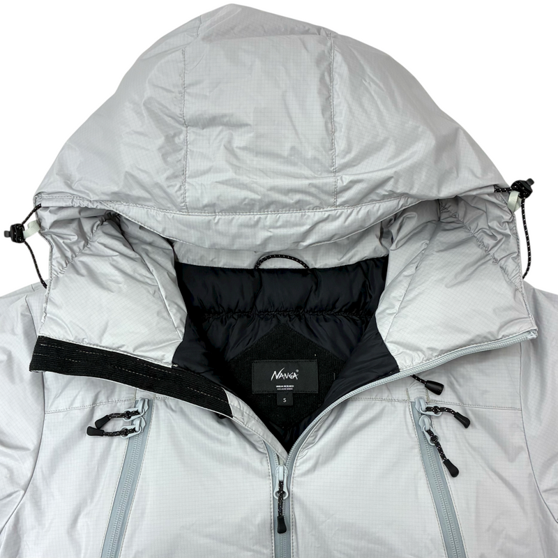 NANGA×URBAN RESEARCH AURORA 3layer downblouson UM47-17H001 サイズS グレー ダウンブルゾン ナンガ×アーバンリサーチ 【100061146007】