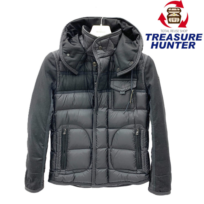 MONCLER(モンクレール) ダウンジャケット サイズ0(S相当) ブラック ダウン90% B2-091-41392-85-53227 RYAN レディース アウター 【100061159008】