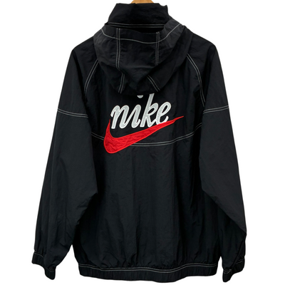 NIKE ナイロンジャケット パンツ 上下セット DM6861-010 サイズXL DM6859-010 サイズM ブラック ナイキ 【100061166008】