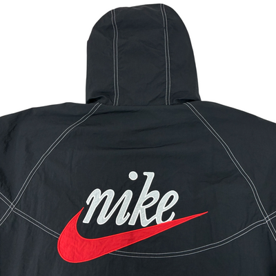 NIKE ナイロンジャケット パンツ 上下セット DM6861-010 サイズXL DM6859-010 サイズM ブラック ナイキ 【100061166008】