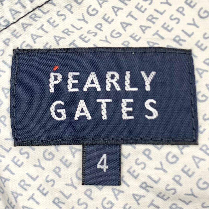 PEARLY GATES ショートパンツ 053-1132401 サイズ4(約Mサイズ相当) ブラック パーリーゲイツ 【100061168008】