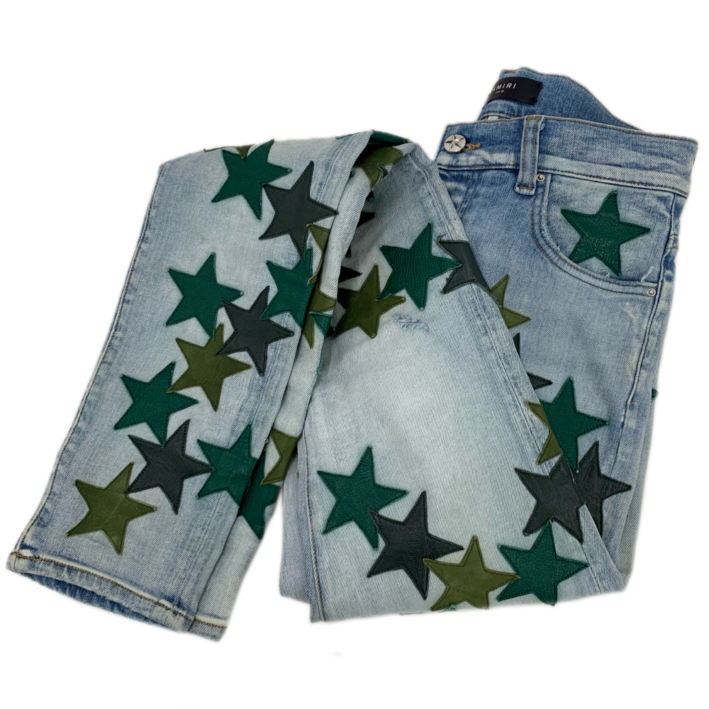 試着のみ】AMIRI×CHEMIST ケミストブラックスターパッチカーゴ 試着のみ】AMIRI×CHEMIST ケミストブラックスターパッチカーゴ