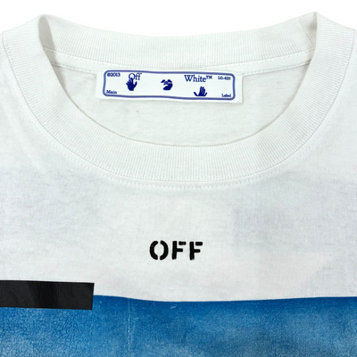 Off-White Mona Lisa(モナリザ) Tシャツ OMAA038R21JER001 サイズXXS ホワイト 21SS オフホワイト 【100061294007】