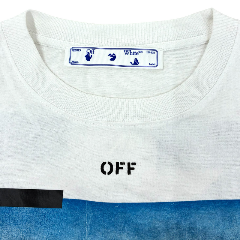 Off-White Mona Lisa(モナリザ) Tシャツ OMAA038R21JER001 サイズXXS ホワイト 21SS オフホワイト 【100061294007】