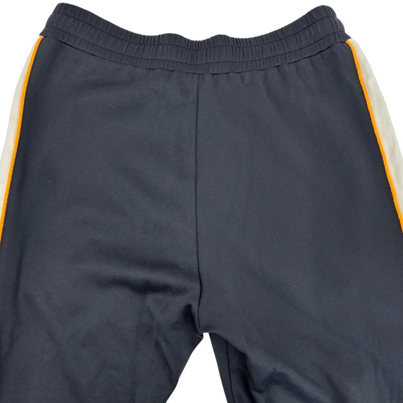 DIESEL サイドジップトラックパンツ P-ZAMPOCK サイズS ブラック×イエロー ディーゼル 【100061335007】