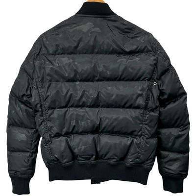 BLACK LABEL CRESTBRIDGE ダウンジャケット 51F21-220-09 サイズM ブラックカモ ブラックレーベル クレストブリッジ 【100061364008】