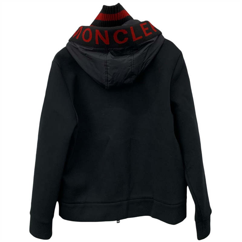 MONCLER MAGLIA CARDIGAN サイズL ブラック パーカー モンクレール 【100061389002】