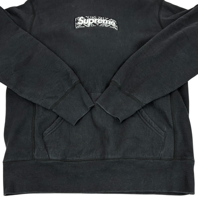 Supreme Bandana Box Logo Hooded Sweatshirt サイズS ブラック 19AW ボックスロゴフーディ  シュプリーム 【100061396007】