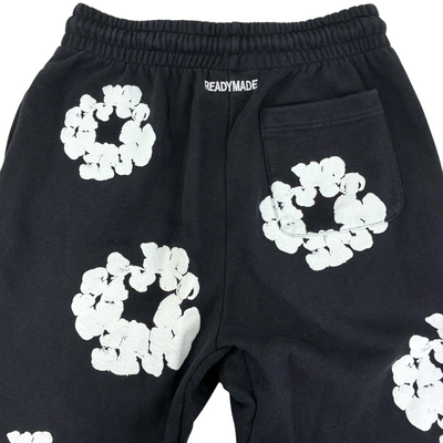 READYMADE×DENIM TEARS COTTON WREATH SWEAT FLARE PANTS サイズM ブラック 22AW スウェットフレアパンツ レディメイド×デニムティアーズ 【100061472007】