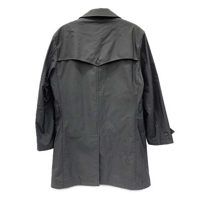 BURBERRY BLACK LABEL(バーバリーブラックレーベル) ステンカラーコート Lサイズ ブラック BMA29-106-09 メンズ 【100061546005】
