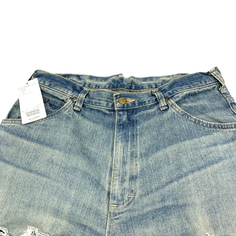 Lee(リー)ビームス別注 クラッシュデニムパンツ LB0545 サイズ32 BLUE ダメージ加工 メンズ 【100061610005】