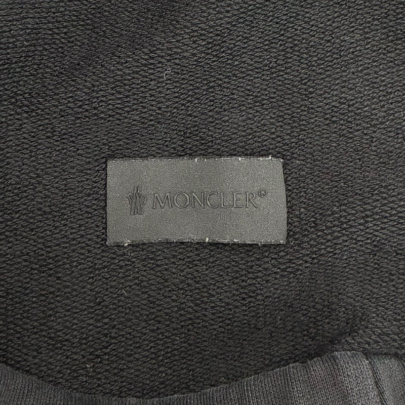 MONCLER スウェットパンツ サイズS ブラック 24年モデル モンクレール 【100061698007】
