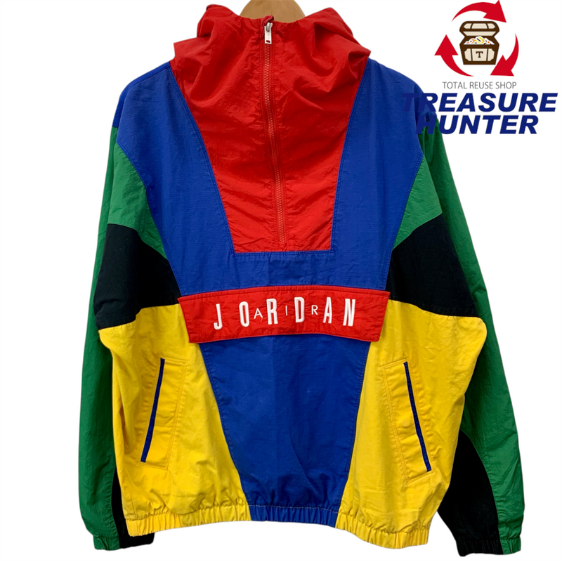 NIKE JORDAN ハーフジップジャケット CD5729-480 サイズM マルチカラー ナイキ ジョーダン 【100061712008】