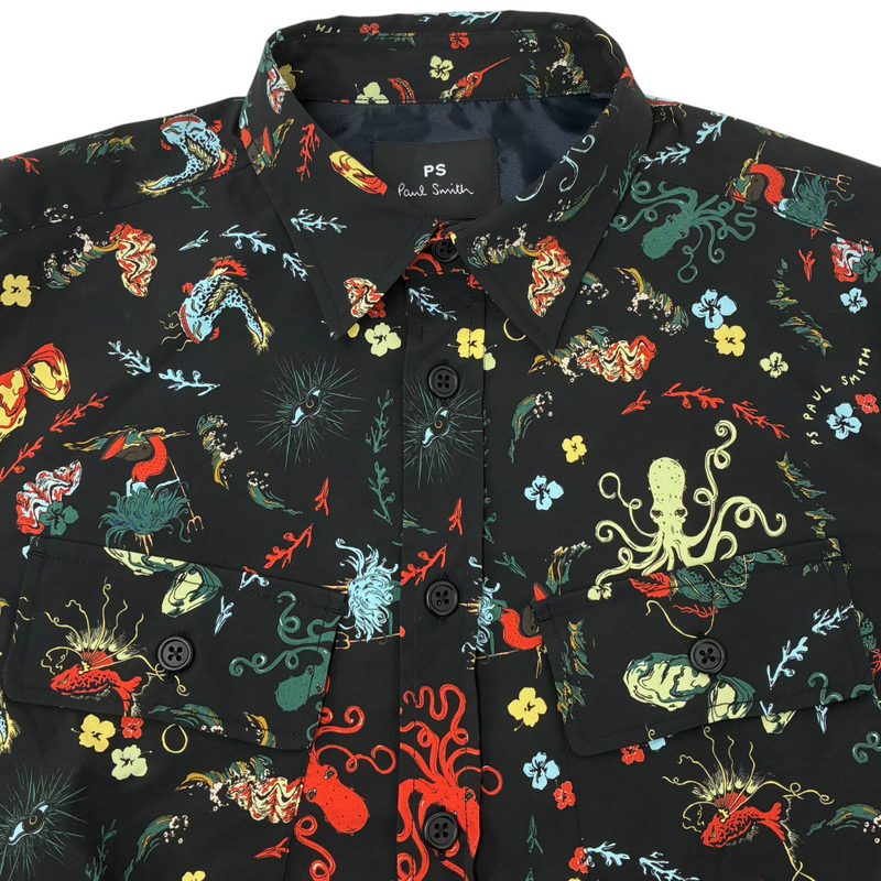 Paul Smith Rainbow Squid シャツブルゾン EC991X サイズL ポールスミス 【100061751006】