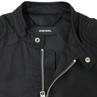 DIESEL シングルライダースジャケット A62226170 サイズM ブラック ディーゼル 【100061962008】