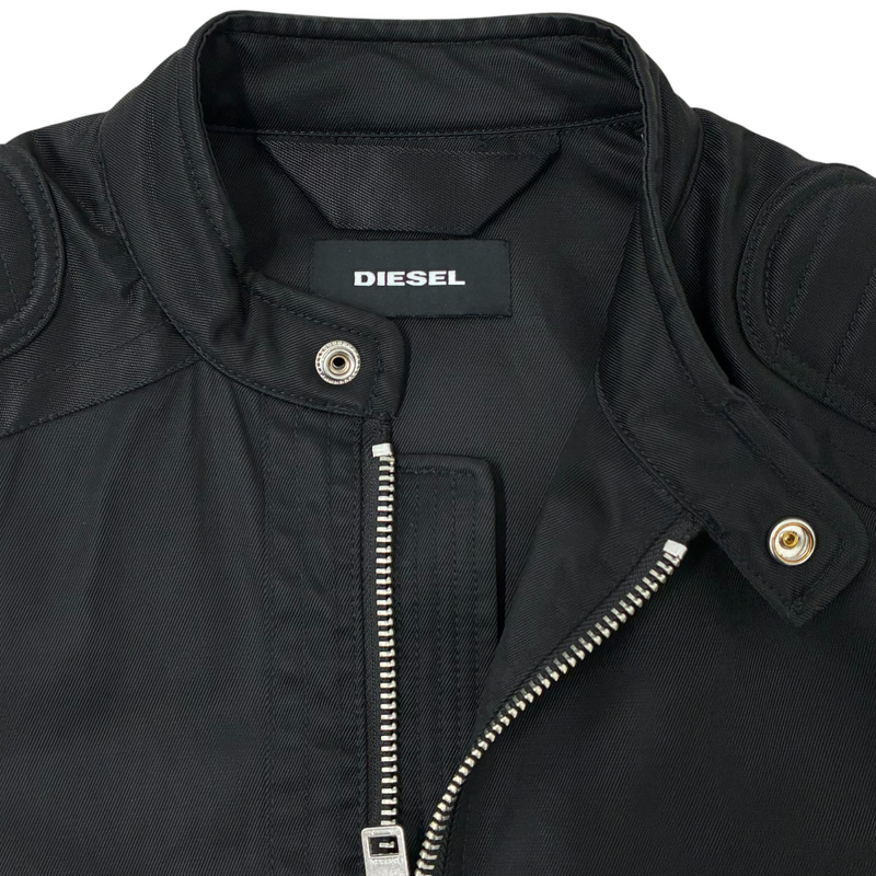 DIESEL シングルライダースジャケット A62226170 サイズM ブラック ディーゼル 【100061962008】
