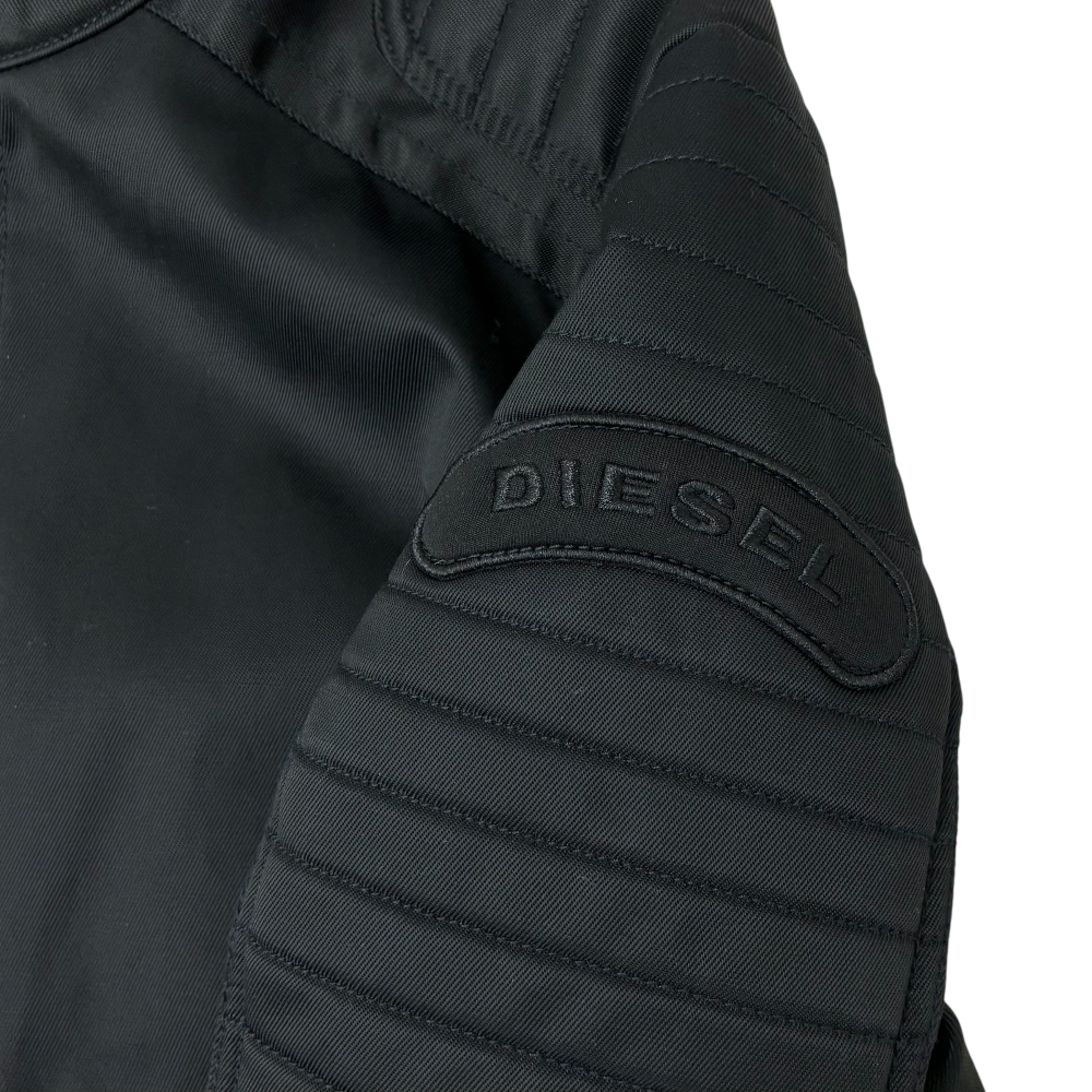 DIESEL シングルライダースジャケット A62226170 サイズM ブラック