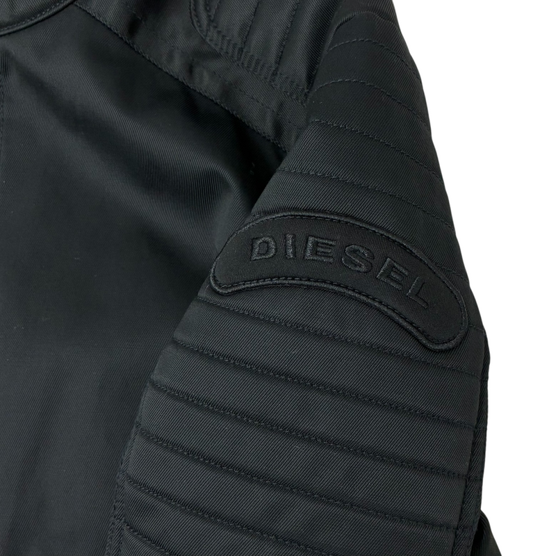DIESEL シングルライダースジャケット A62226170 サイズM ブラック ディーゼル 【100061962008】
