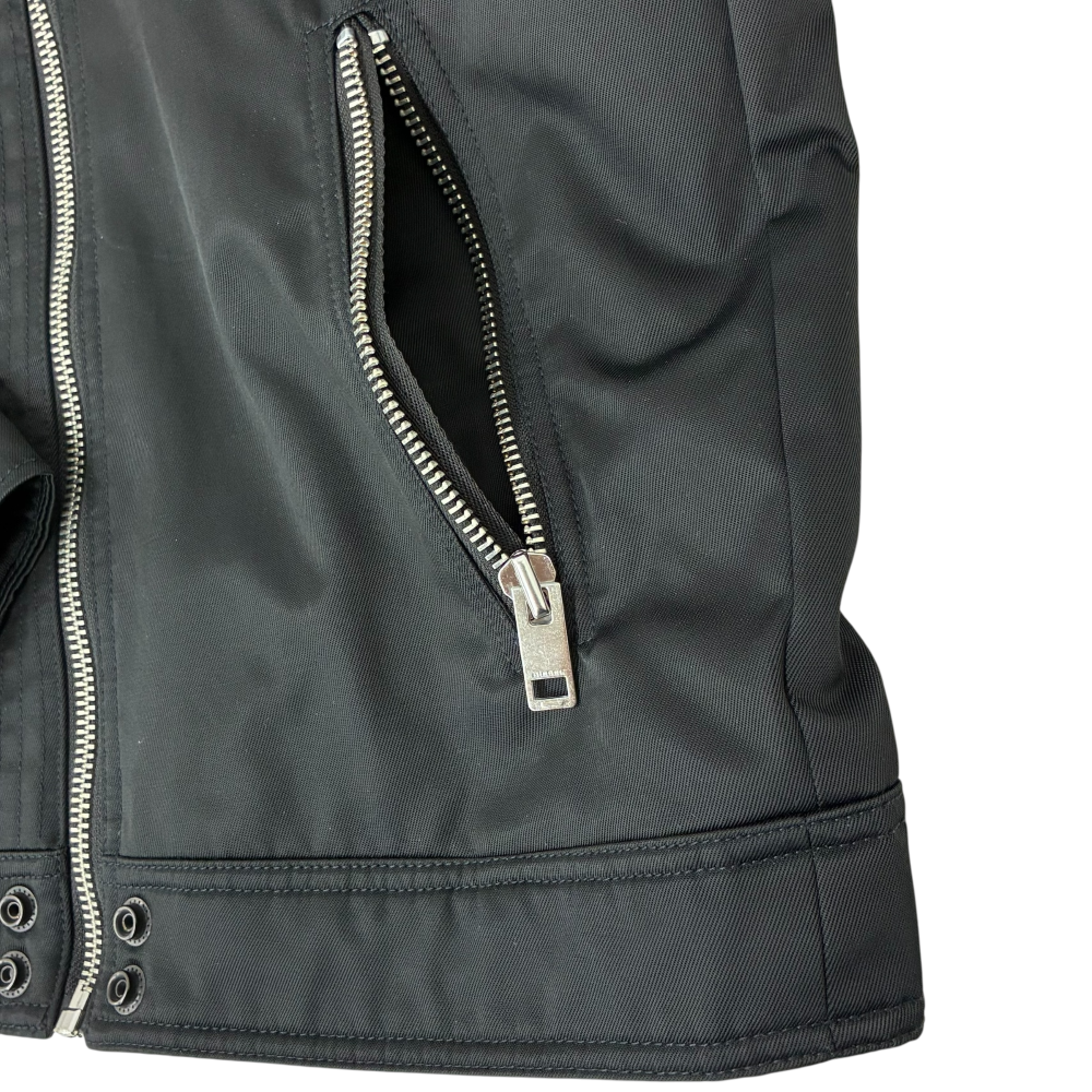 DIESEL シングルライダースジャケット A62226170 サイズM ブラック