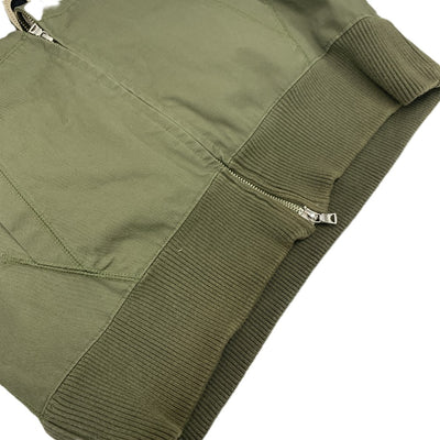 A BATHING APE(ア ベイシング エイプ) シャーク柄ジャケット サイズＭ カーキ 綿100％ 001ZP9601017 メンズ アウター 【100062032003】