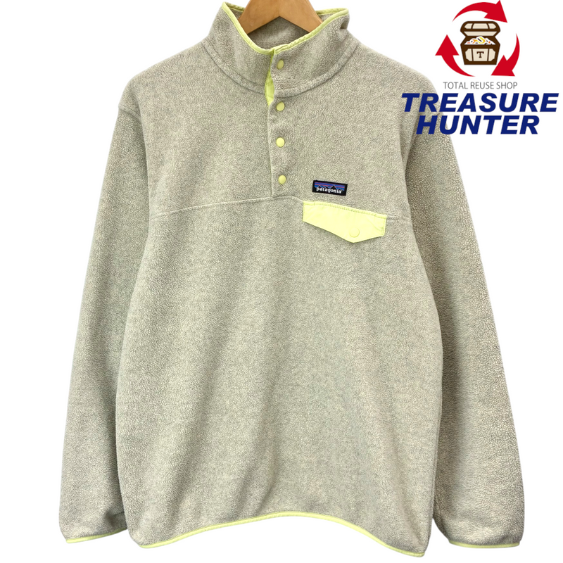 patagonia シンチラ スナップT STY25455FA21 サイズL グレージュ×イエロー パタゴニア 【100062082006】