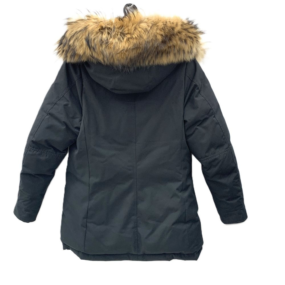 PYRENEX(ピレネックス) ボルドー ラクーンファー付きダウンコート