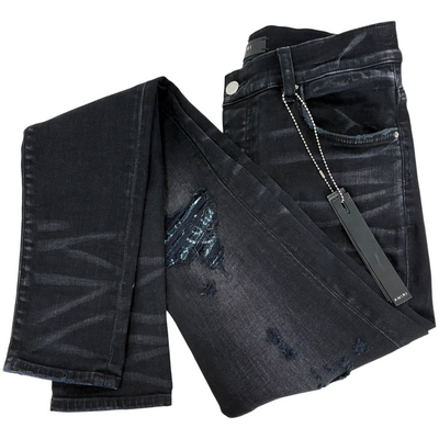 AMIRI BANDANA MX1 ジーンズ AW22MDS012023 サイズ31(約Mサイズ相当) エイジドブラック アミリ 【100062303008】