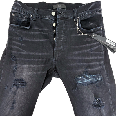 AMIRI BANDANA MX1 ジーンズ AW22MDS012023 サイズ31(約Mサイズ相当) エイジドブラック アミリ 【100062303008】