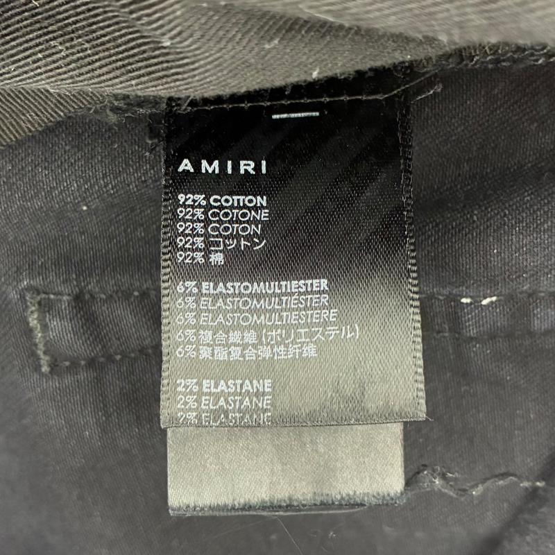 AMIRI BANDANA MX1 ジーンズ AW22MDS012023 サイズ31(約Mサイズ相当) エイジドブラック アミリ 【100062303008】